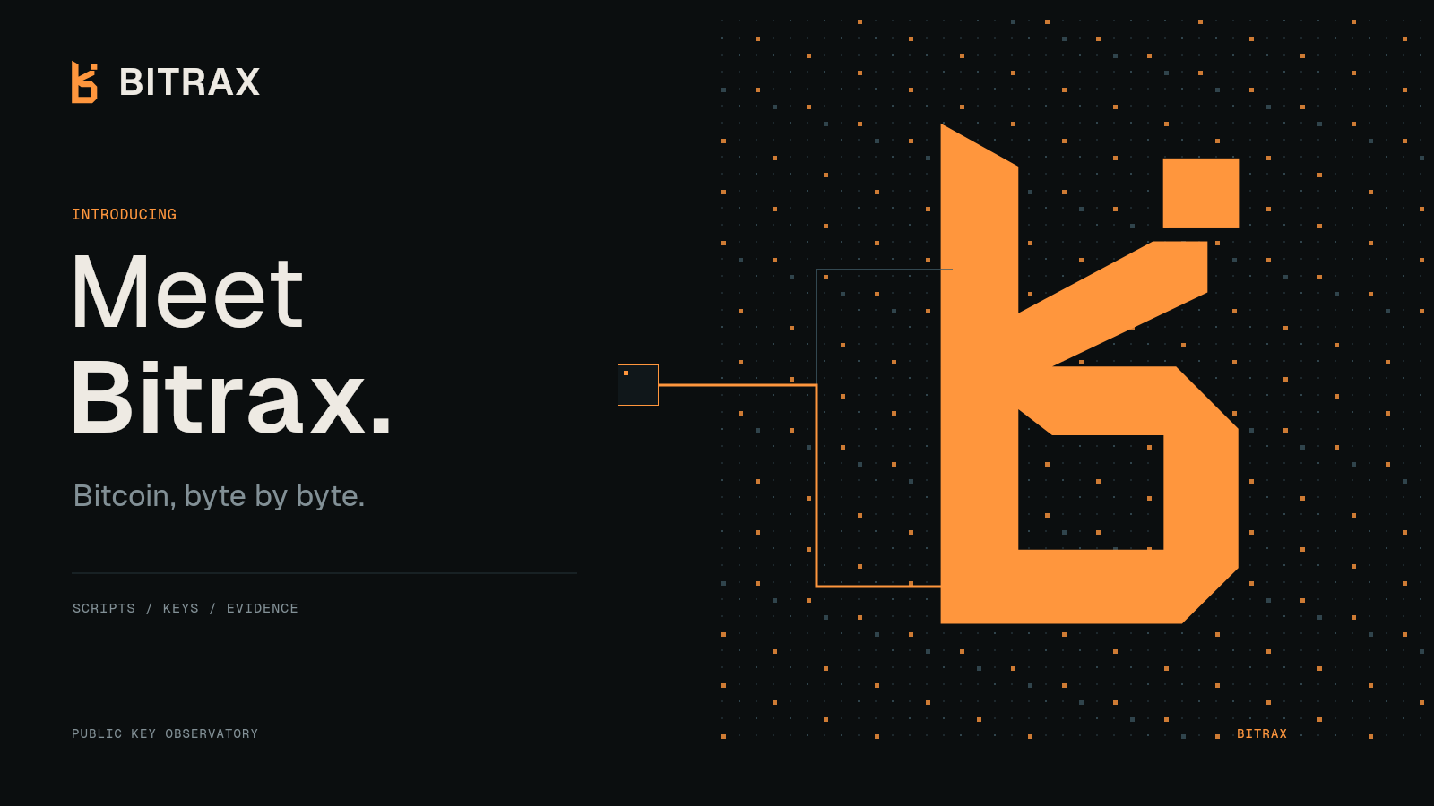 Arte Bitrax — Introduction
